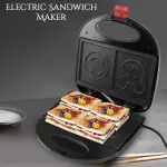 Double Sided Heating 750W Electric Sandwich Maker (1 Pc)