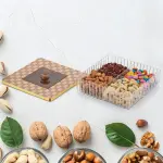 Plastic Super King Exclusive Mukhavasdani Dry Fruit boxes (1 Pc)