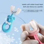 Baby Bear U-shaped Toothbrush Silicone Brush Head (1 Pc)