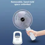 Multifunctional USB Desk Fan Clipped Fan (1 Pc / With Brown Box)