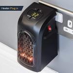 Handy plug in heater, ideal for spot heating and energy saving, 400W